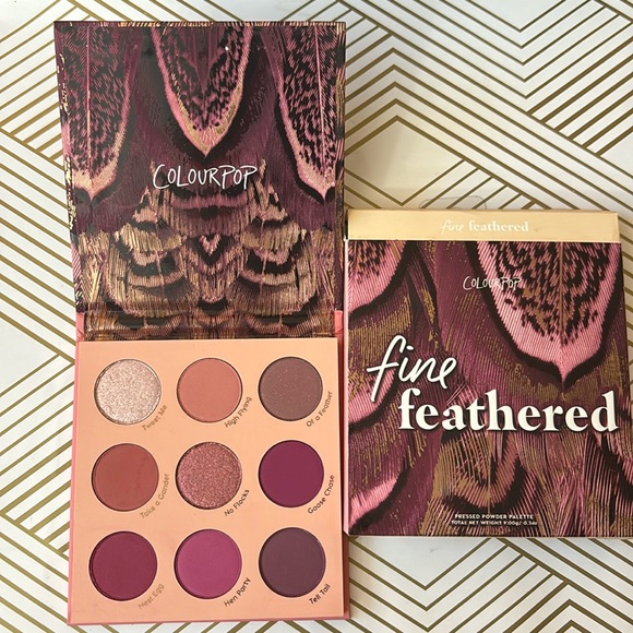 Colourpop Other - Colourpop Cosmetics "Fine Feathered” Eyeshadow Palette